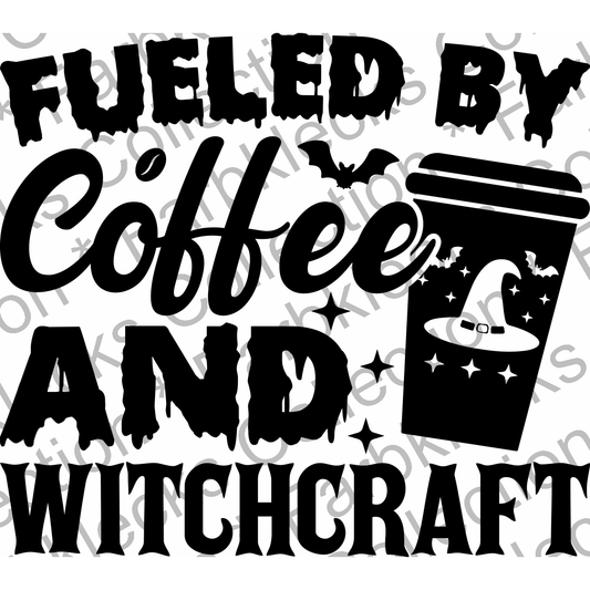 Motivtransfer 3932 Fueled by Coffee and Witchcraft