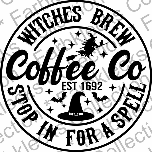 Motivtransfer 3945 Witches Brew Stop in for a Spell