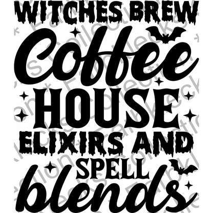 Motivtransfer 3947 Witches Brew Coffee House Elixirs