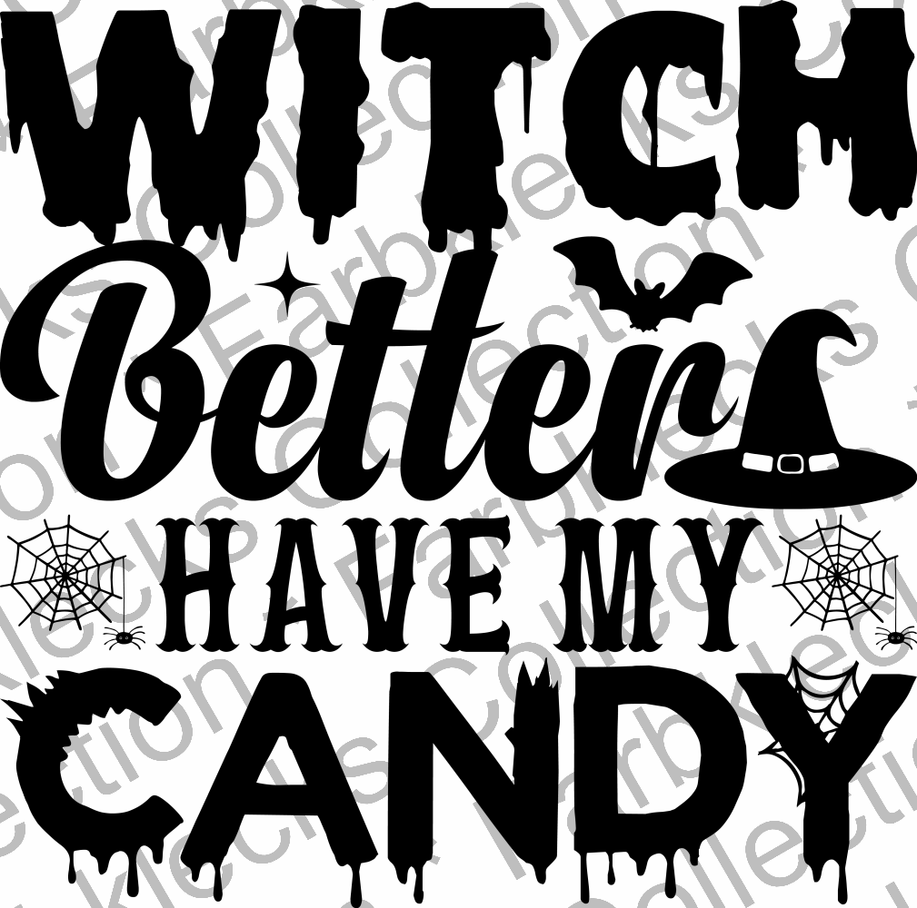 Motivtransfer 3962 Witch Better have my Candy