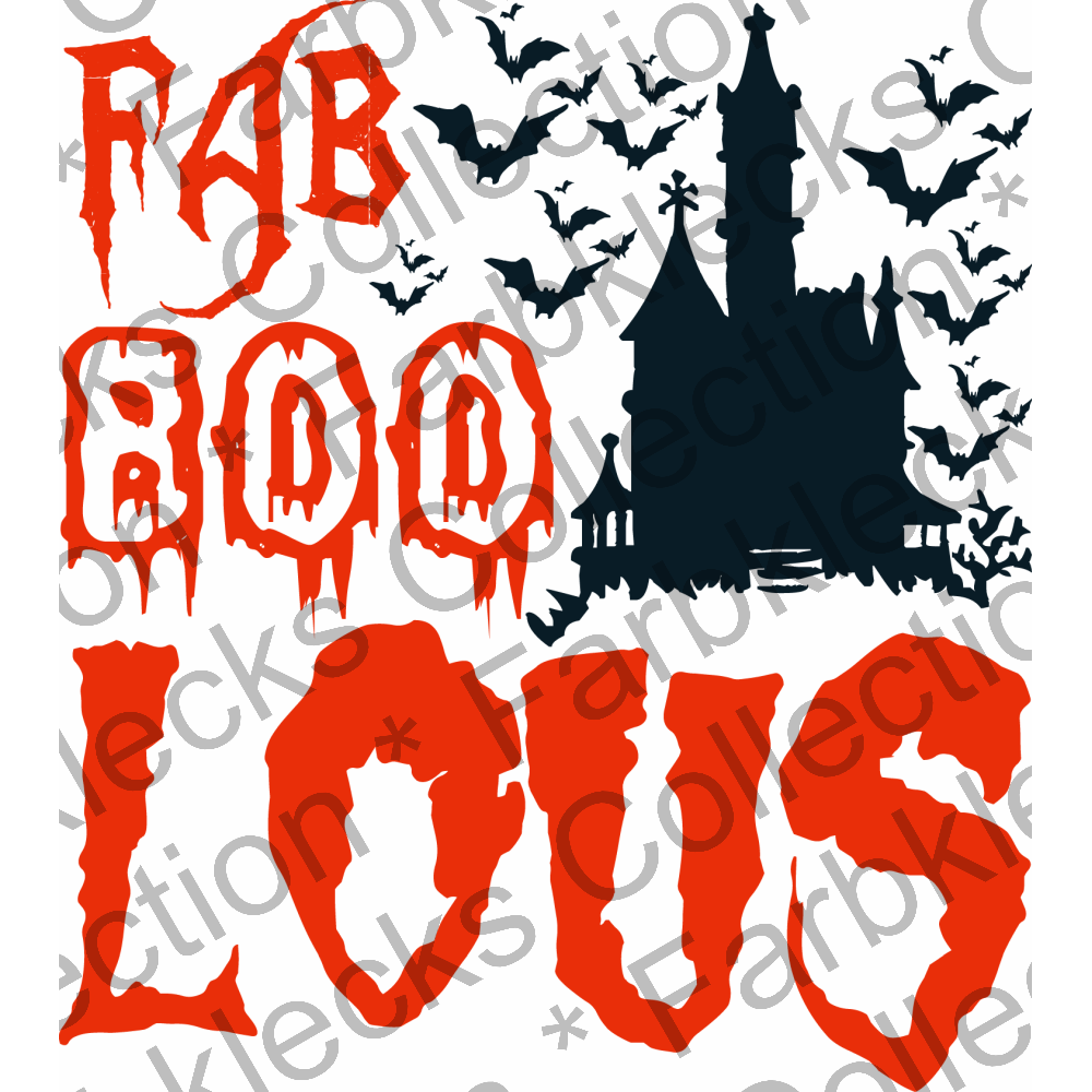 Motivtransfer 3982 Fab Boo Lous