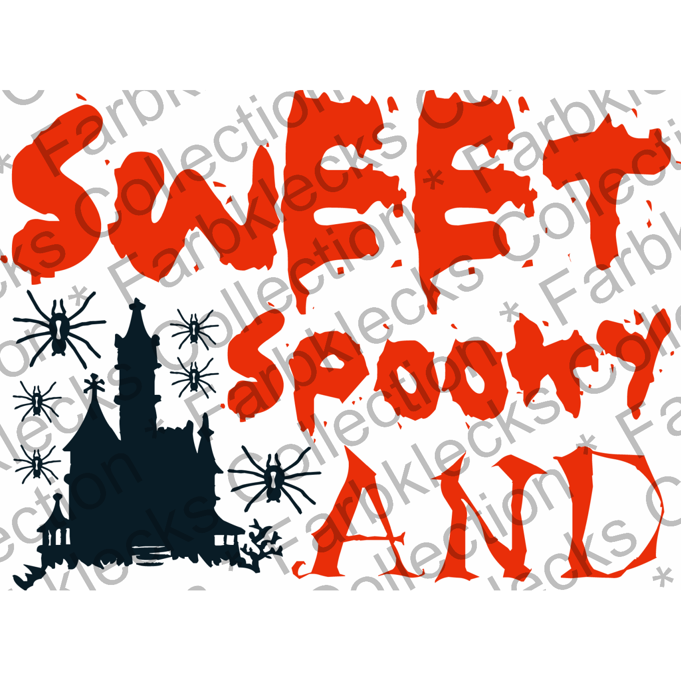 Motivtransfer 4009 Sweet Spooky and