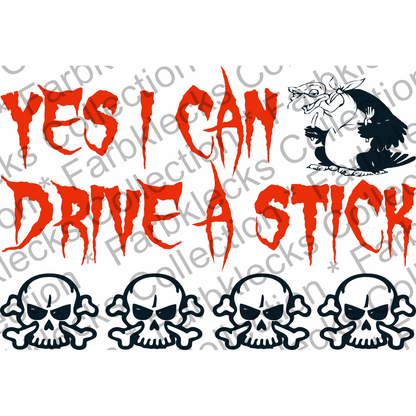 Motivtransfer 4025 Yes i can drive a stick