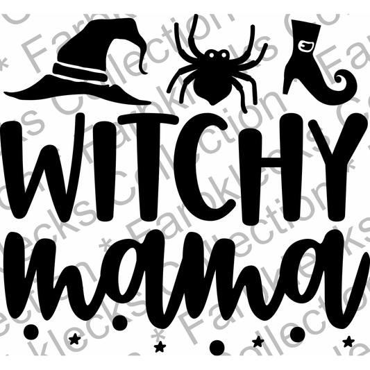 Motivtransfer 4046 Witchy Mama