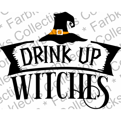 Motivtransfer 4060 Drink up witches