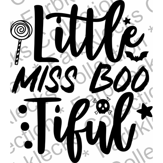 Motivtransfer 4098 Little miss boo tiful