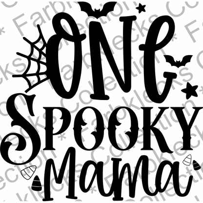 Motivtransfer 4102 One spooky mama