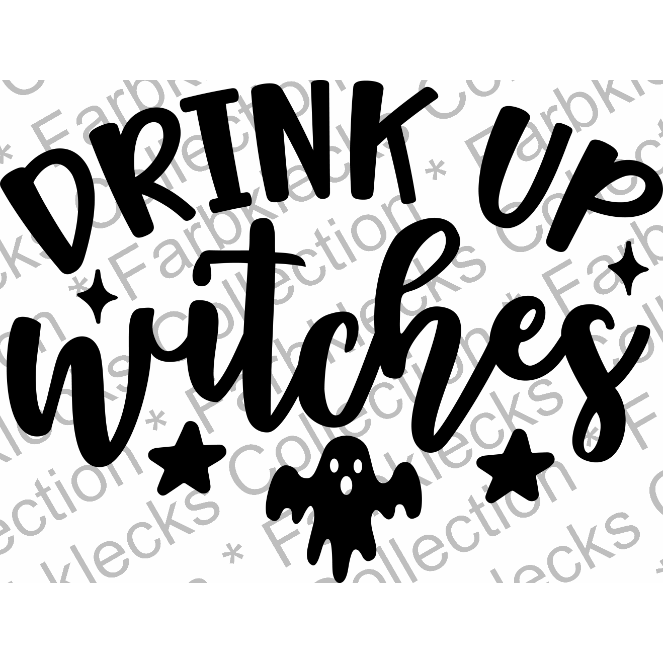 Motivtransfer 4111 Drink up witches