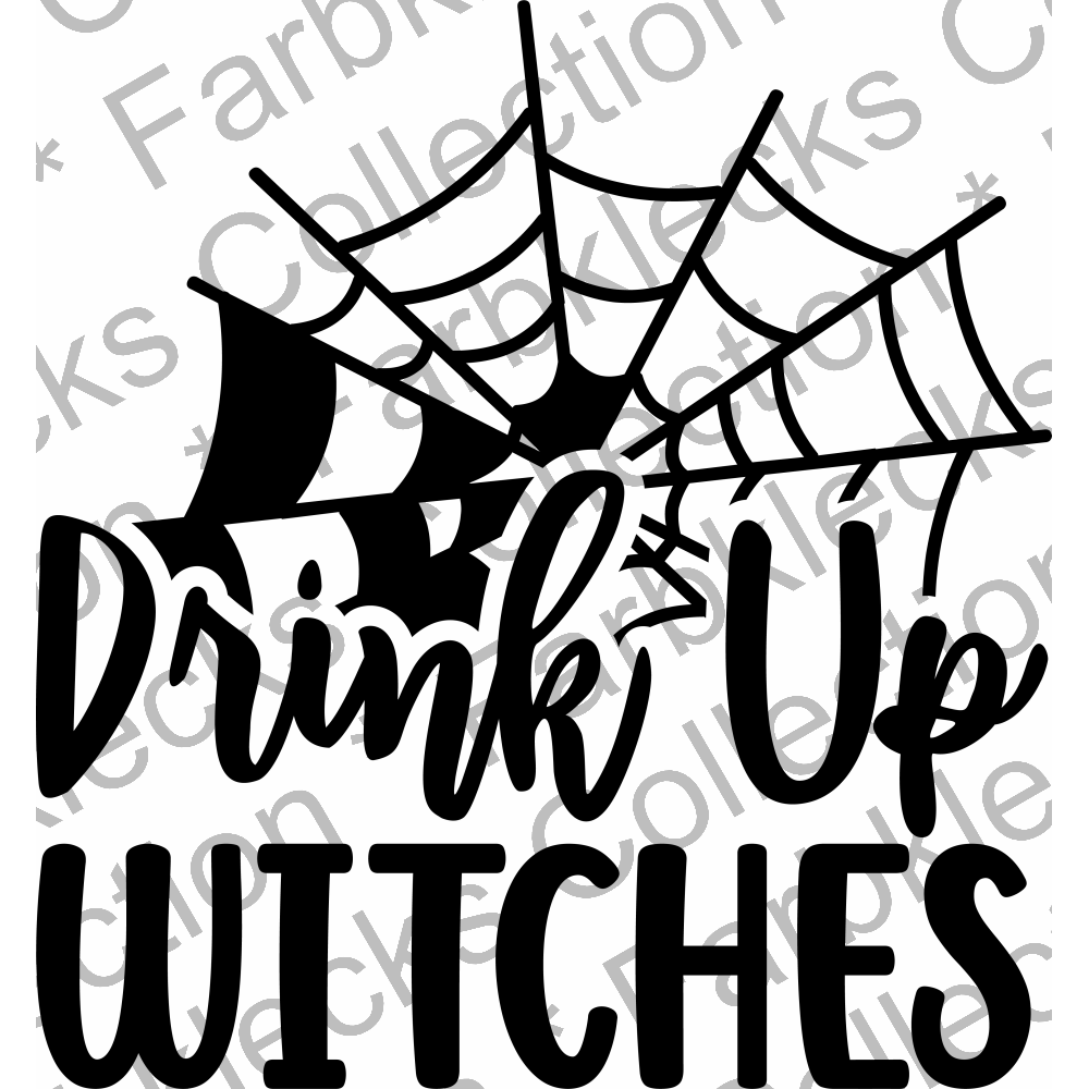 Motivtransfer 4125 Drink up Witches