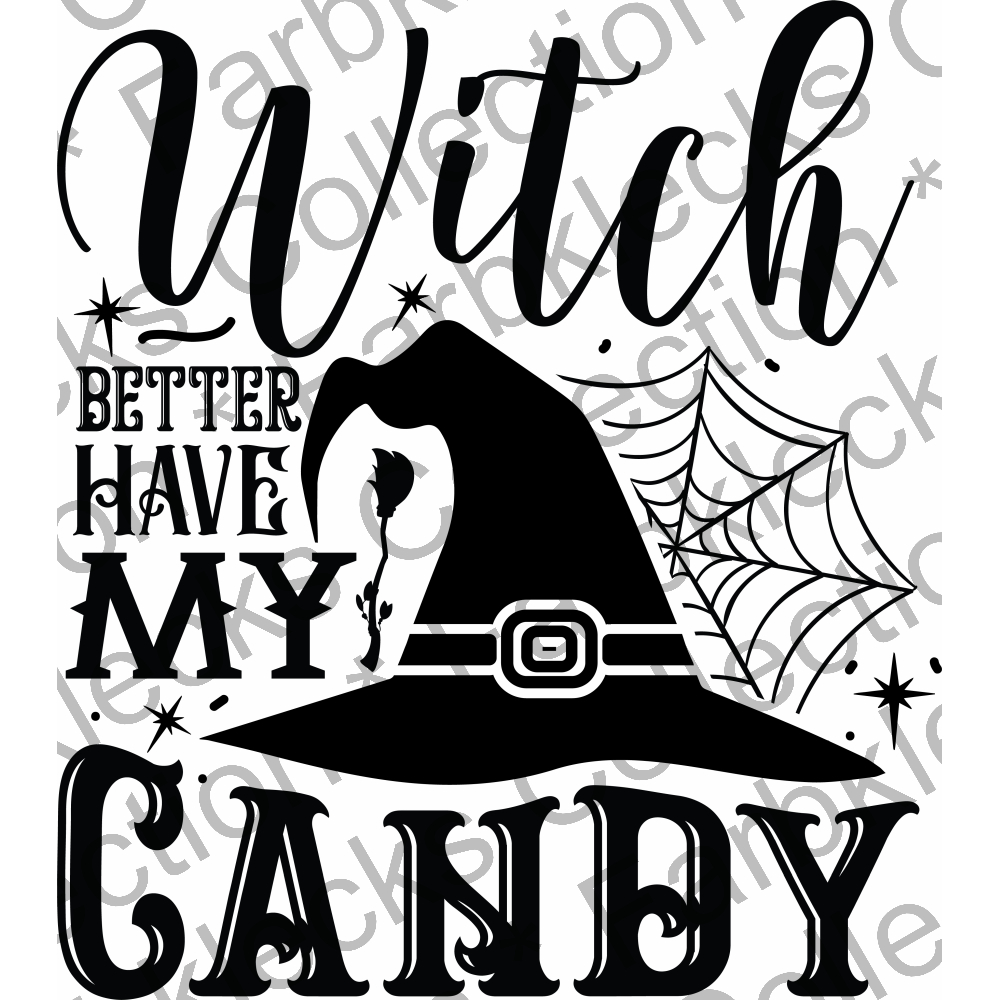 Motivtransfer 4179 Witch better ahve my candy