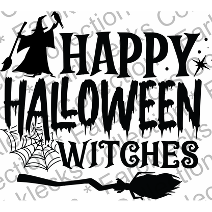 Motivtransfer 4187 Happy Halloween Witches