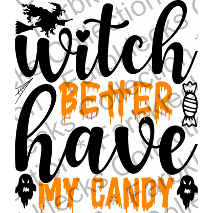 Motivtransfer 4215 Witch better have my candy