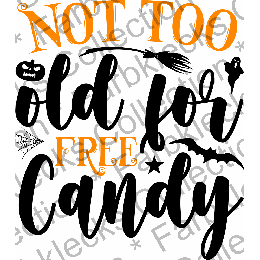 Motivtransfer 4221 Not too old for free candy