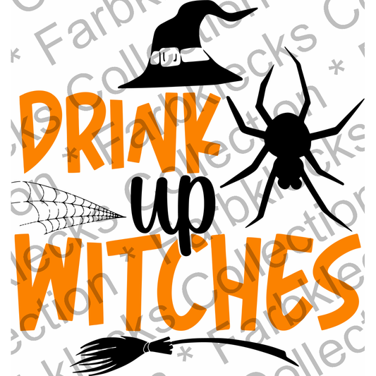 Motivtransfer 4257 Drink up witches