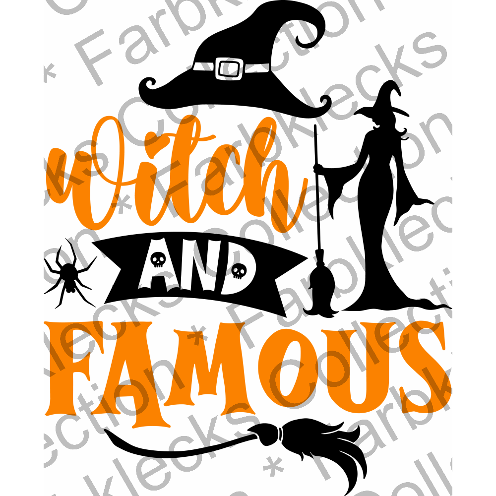 Motivtransfer 4260 Witch and Famous