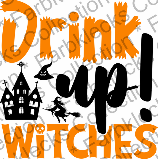 Motivtransfer 4288 drink up witches