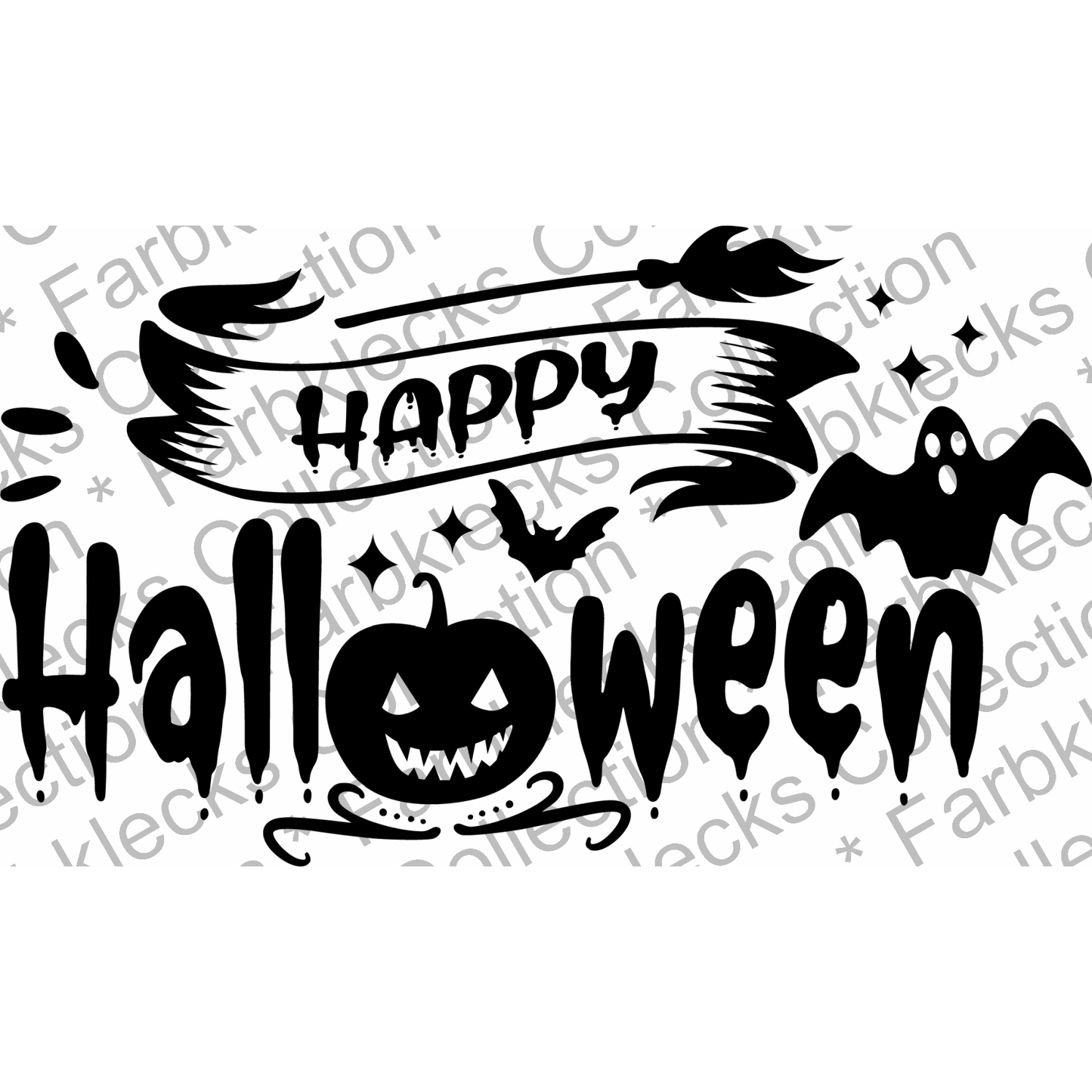 Motivtransfer 4323 happy halloween