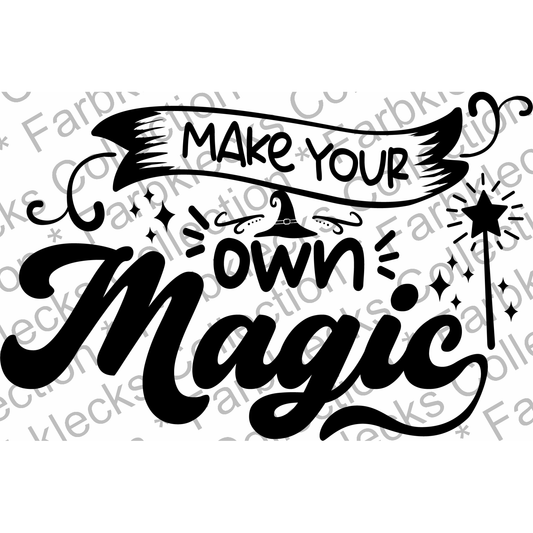 Motivtransfer 4327 make your own magic