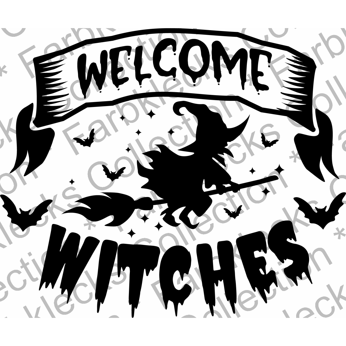 Motivtransfer 4328 welcome witches