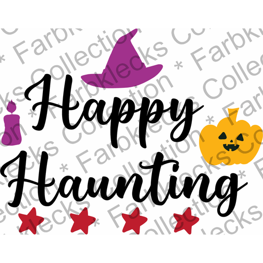 Motivtransfer 4347 happy haunting