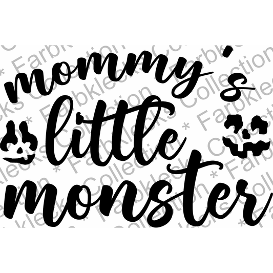 Motivtransfer 4372 mommys little monster