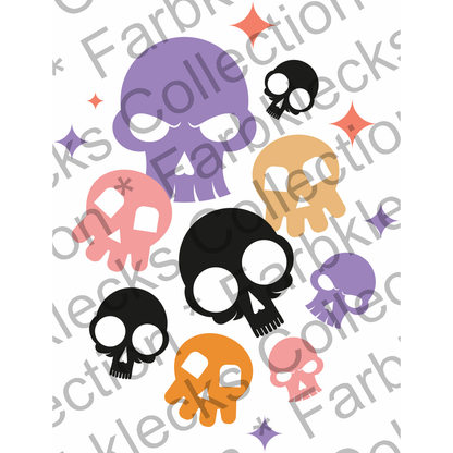 Motivtransfer 4460 skulls