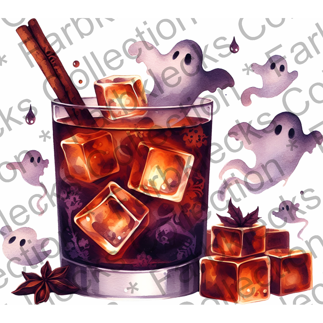 Motivtransfer 4476 Ghosts Drink