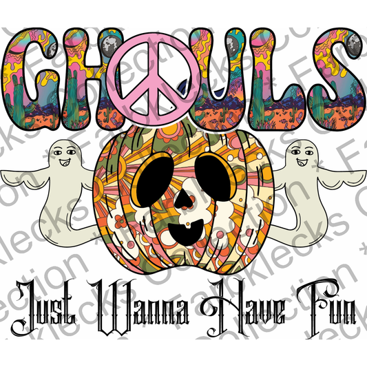 Motivtransfer 4499 Ghouls just wanna have fun