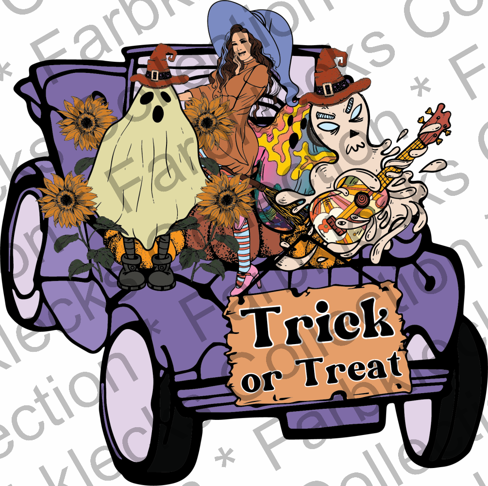 Motivtransfer 4504 Trick or Treat