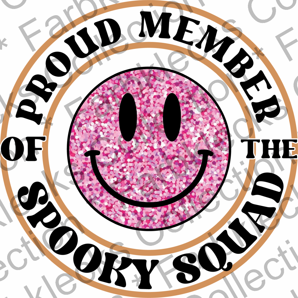 Motivtransfer 4508 Proud Member of the Spooky Squad