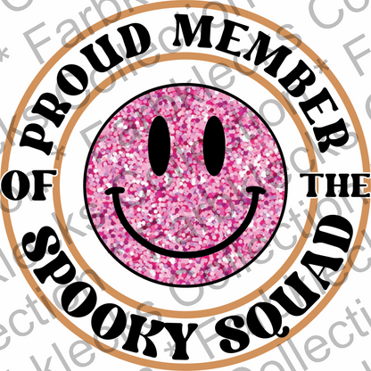 Motivtransfer 4508 Proud Member of the Spooky Squad