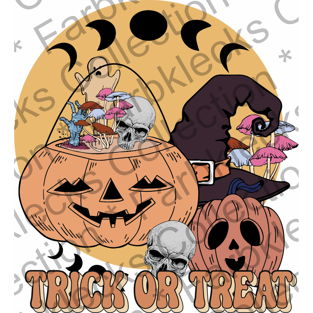 Motivtransfer 4533 Trick or Treat