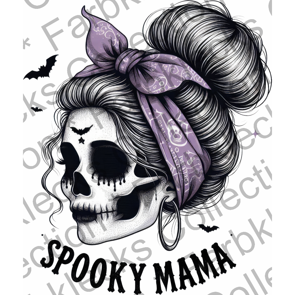 Motivtransfer 4542 Spooky mama