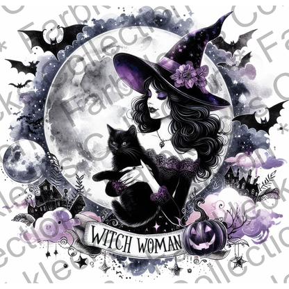 Motivtransfer 4548 Witch Woman