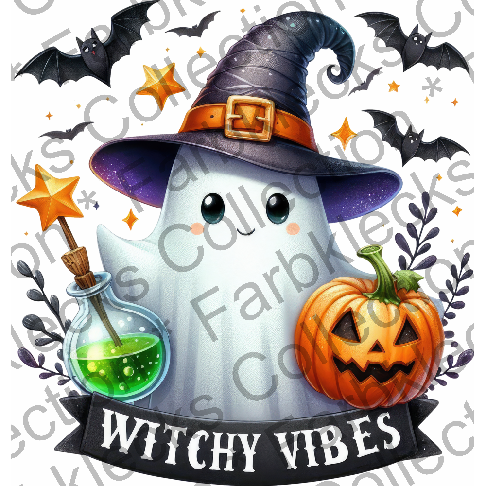 Motivtransfer 4607 Witchy Vibes Geist