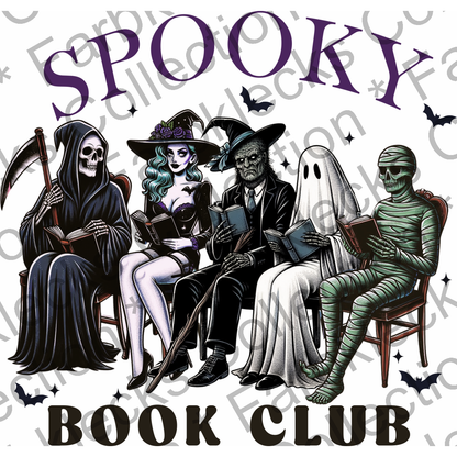 Motivtransfer 4631 Spooky Book Club