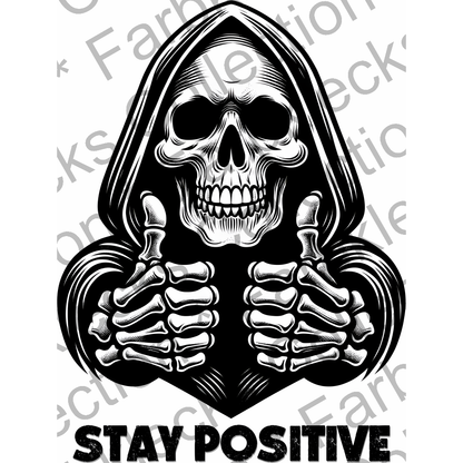 Motivtransfer 4666 Stay positive