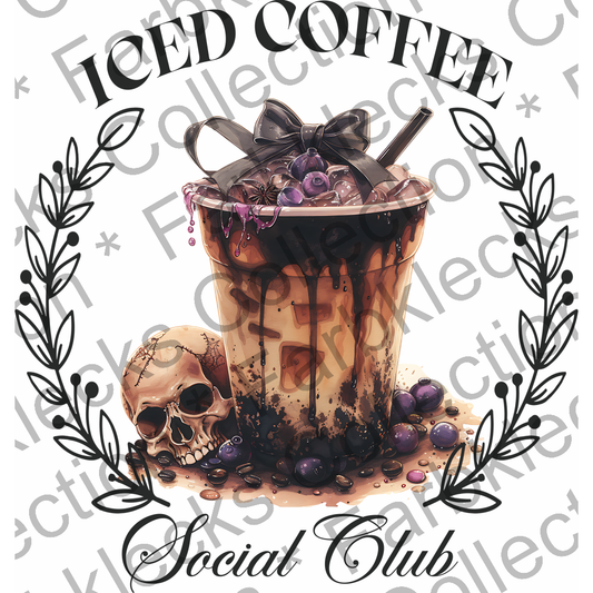 Motivtransfer 4705 Iced Coffee Social Club