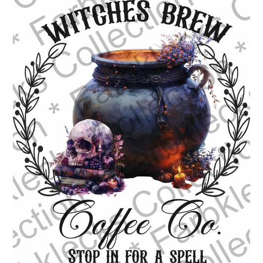 Motivtransfer 4714 Witches Brew Coffee