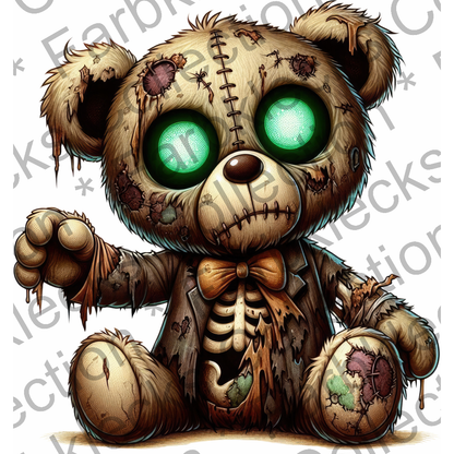 Motivtransfer 4741 Zombie Teddy