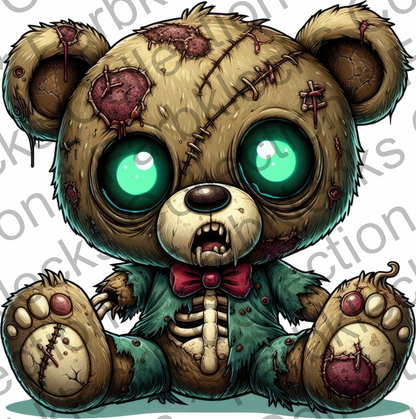 Motivtransfer 4748 Zombie Teddy