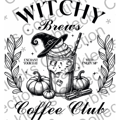 Motivtransfer 4765 Vintage Witchy Brews