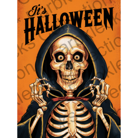 Motivtransfer 4817 Plakat Its Halloween