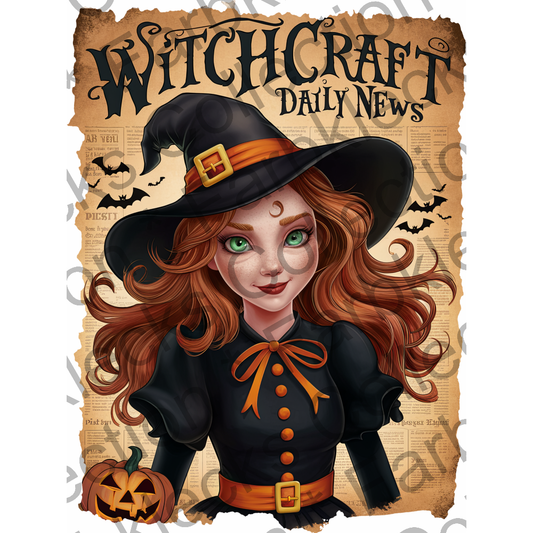 Motivtransfer 4839 Zeitung Witchcraft