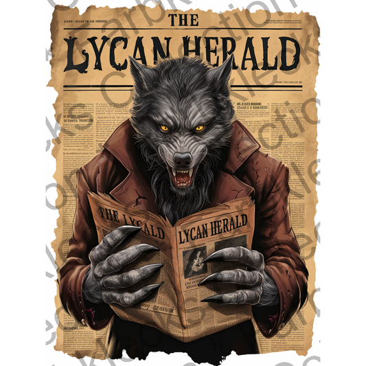 Motivtransfer 4851 Zeitung Lycan Herald