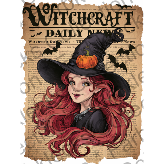 Motivtransfer 4853 Zeitung Witchcraft Daily