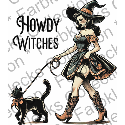 Motivtransfer 4883 Howdy Witches