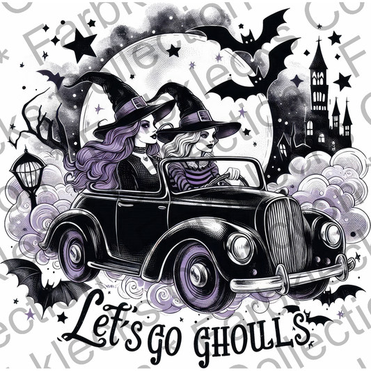 Motivtransfer 4901 Lets go Ghouls Car