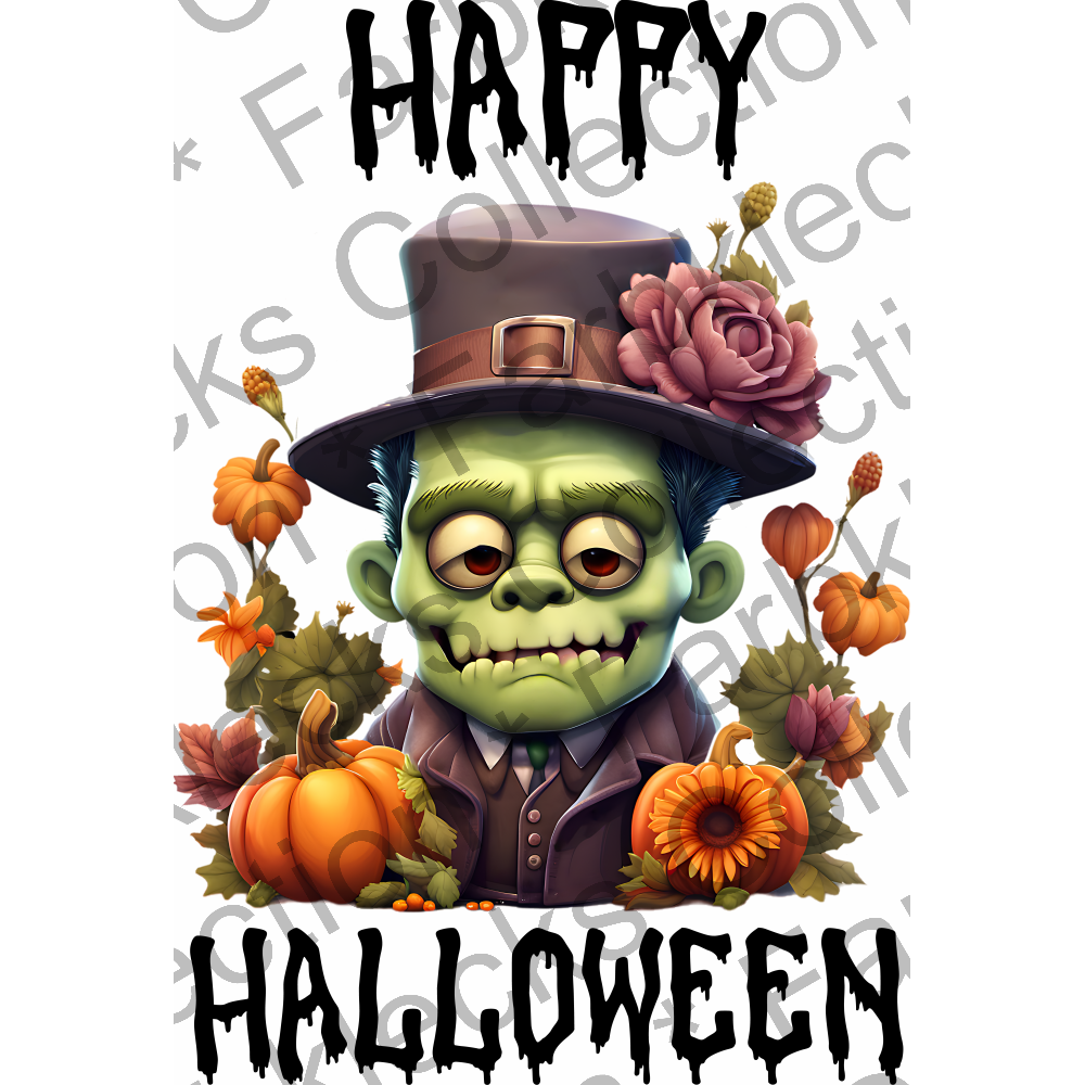 Motivtransfer 4977 Happy Halloween