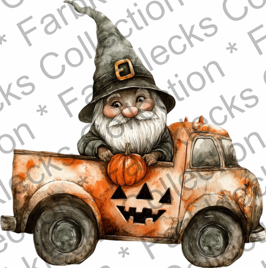 Motivtransfer 4980 Gnom Halloween Car